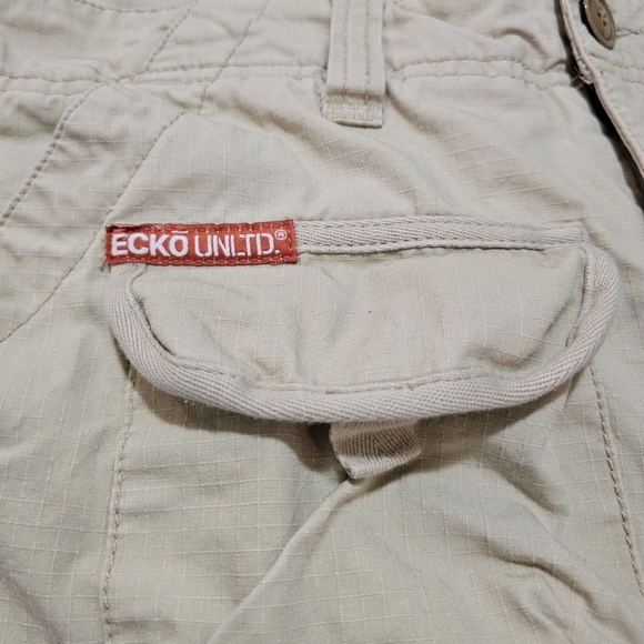 Y2k Ecko Unltd Actual Factual Cargo Pants - Picture 5 of 11
